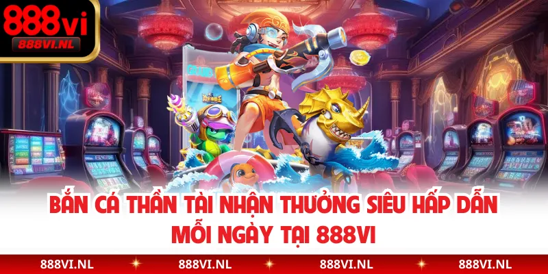 Bắn Cá Thần Tài Nhận Thưởng Siêu Hấp Dẫn Mỗi Ngày Tại 888VI